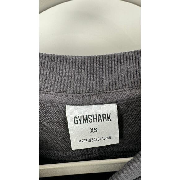 GymShark Training Cropped Pullover Sweater Womens XS Black Regular Fit B3A7V - Picture 4 of 9